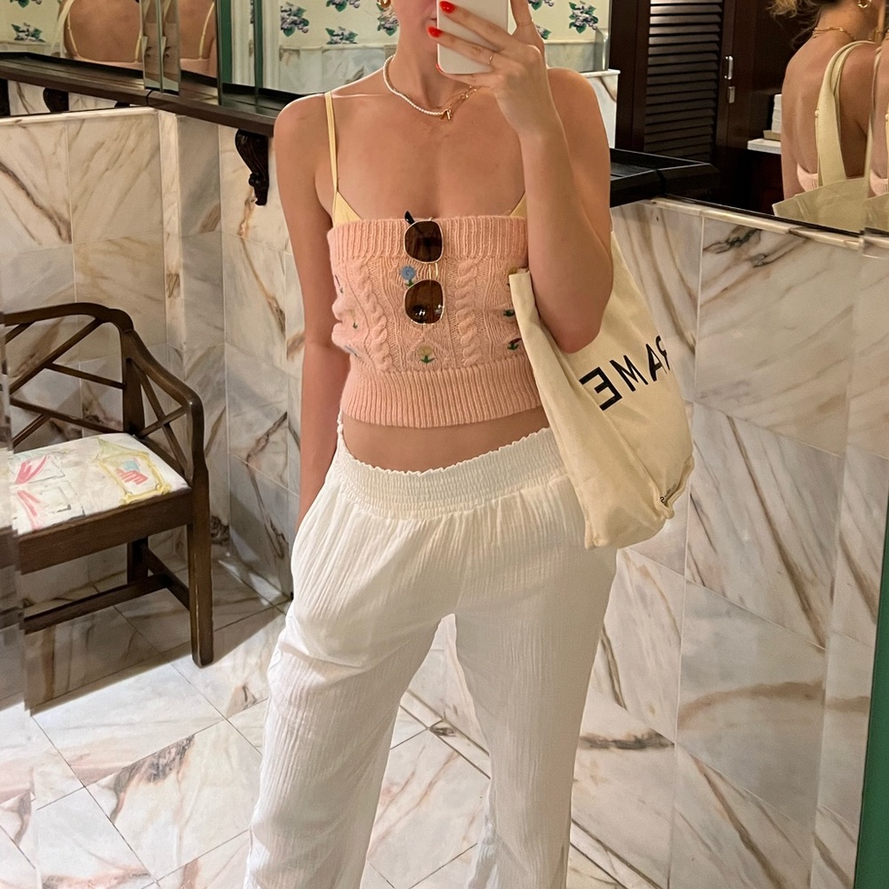 Zara Knit Crop top